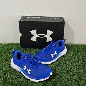 Under Armour Assert 10 - Kid's Size 4Y -Team Royal / Black / White - 3026182-402